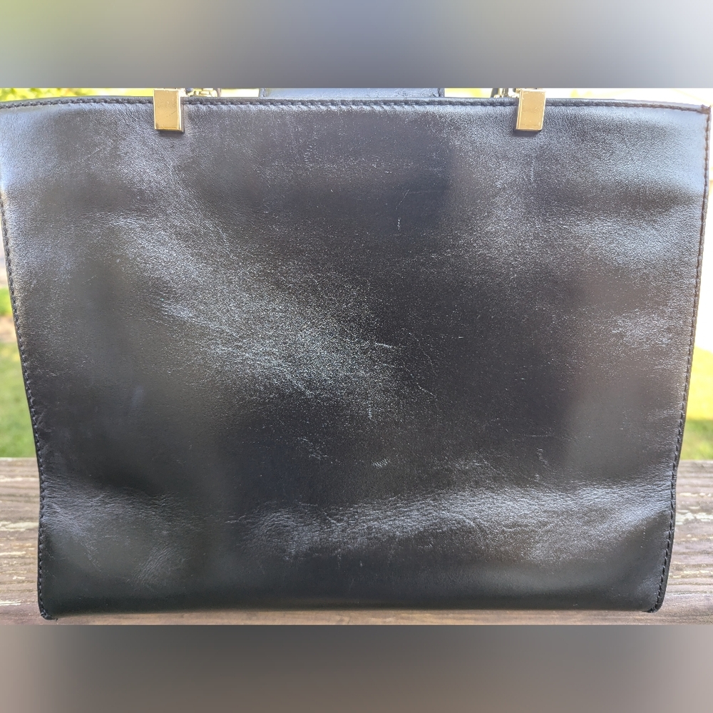 Kate Spade Owl Leather Shoulder Bag Black Gold Copper Silver Feathers GUC RARE - Picture 4 of 15